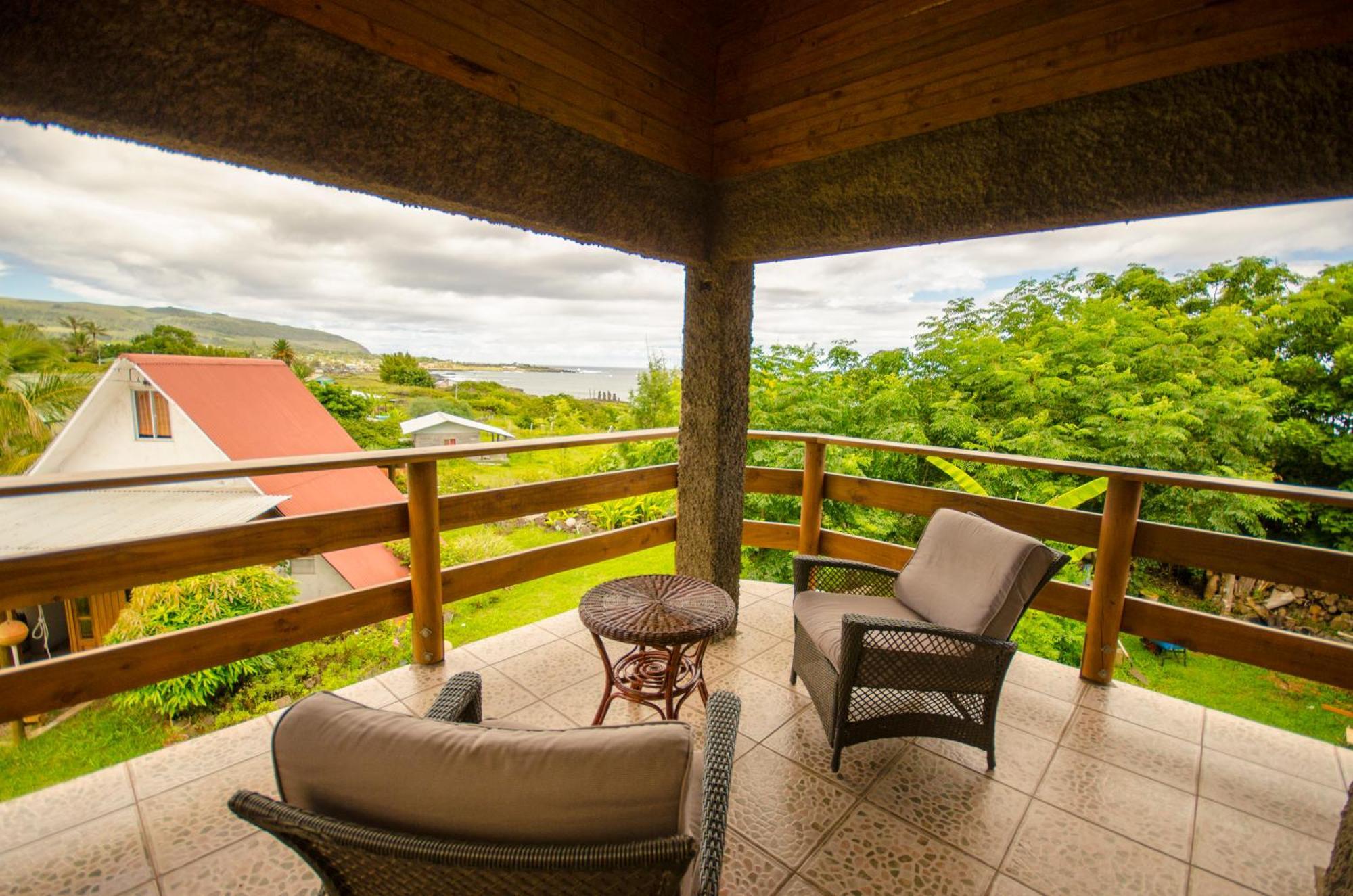 Cabanas Moai Hanga Roa Exteriör bild